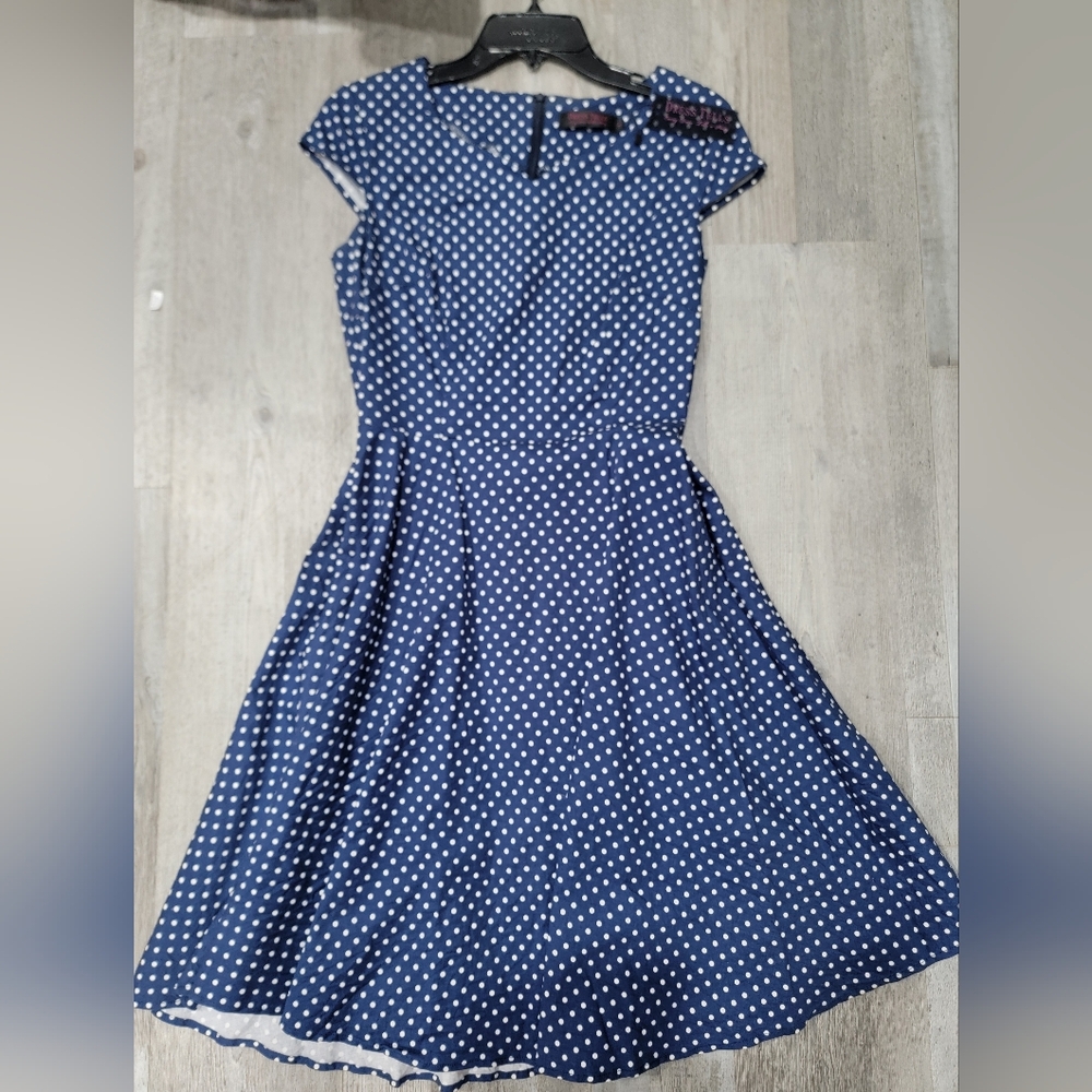 Dress Tells, junior large, dark blue